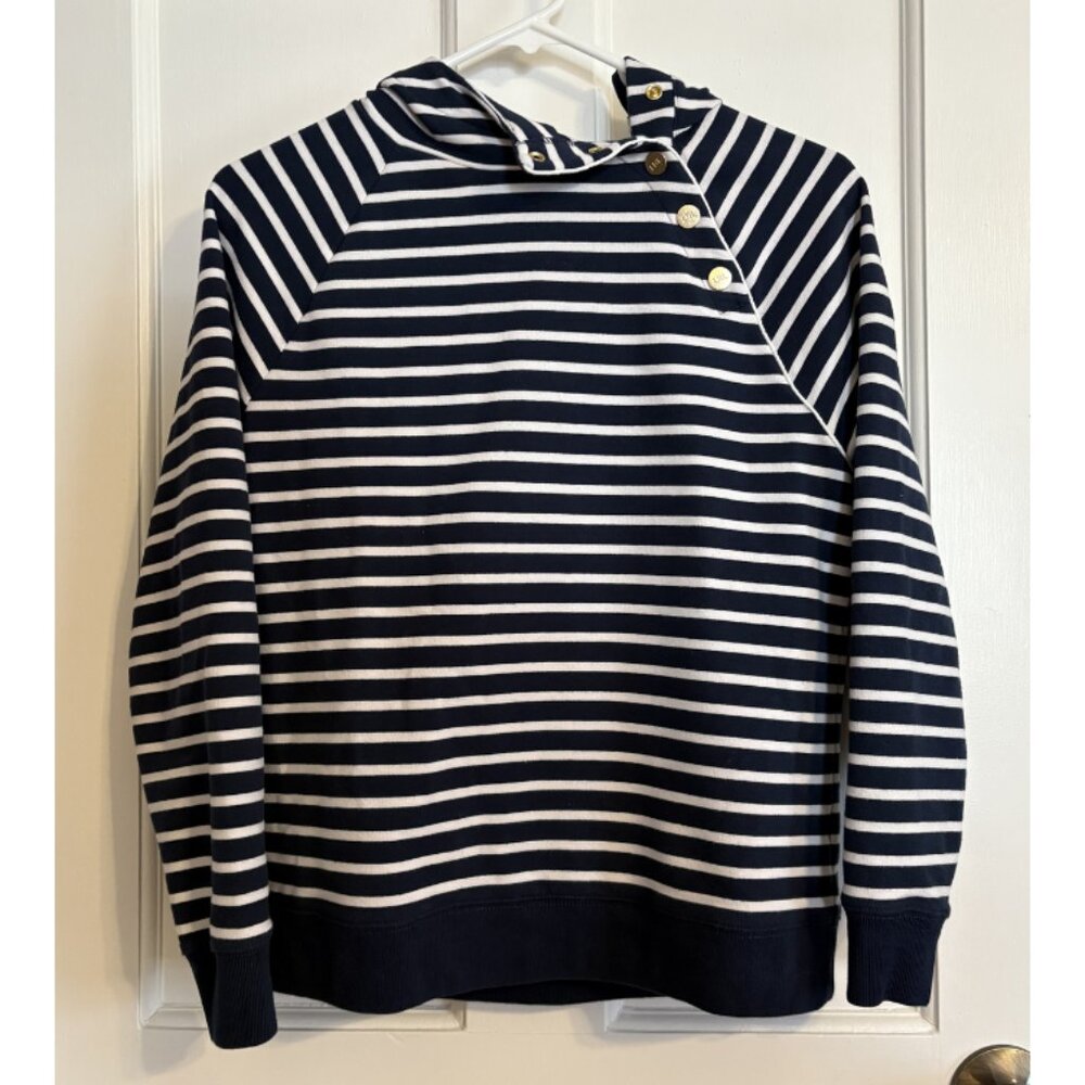 Lauren Ralph Lauren striped hooded sweatshirt